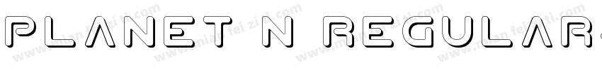 Planet N Regular字体转换